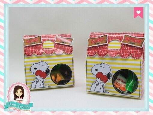 Caixa Sacolinha Snoopy - Imagem 2