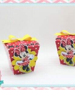 Caixa Sushi - Minnie Vermelha