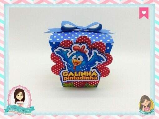 Caixa Sushi  Galinha Pintadinha