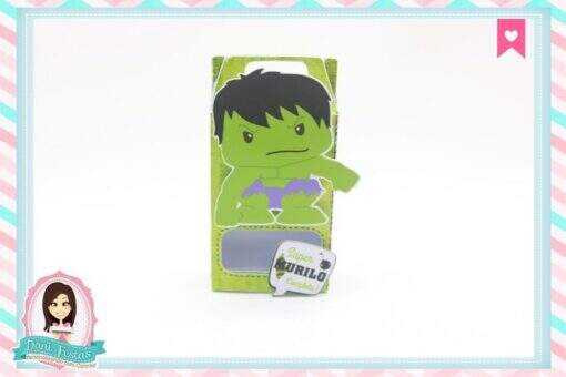 Caixa Tic Tac - Hulk