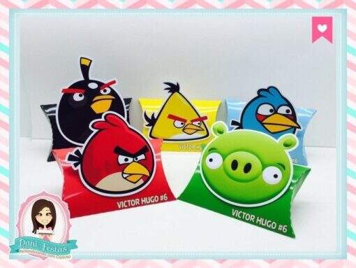 Caixa Travesseiro Angry Birds