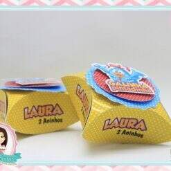 Caixa Travesseiro  Galinha Pintadinha