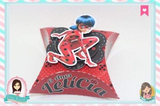 Caixa Travesseiro   Ladybug