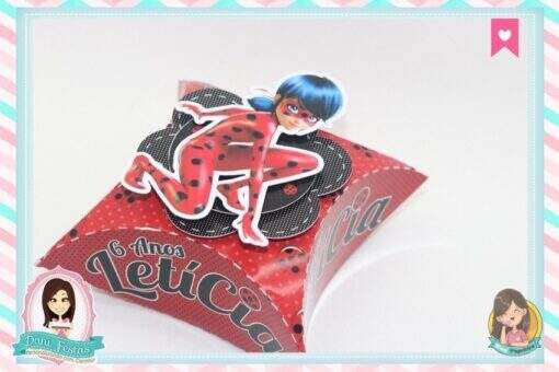 Caixa Travesseiro   Ladybug - Imagem 2