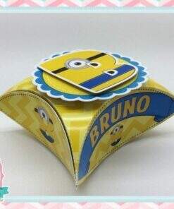 Caixa Travesseiro Minions