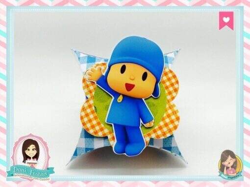 Caixa Travesseiro Pocoyo - Imagem 2