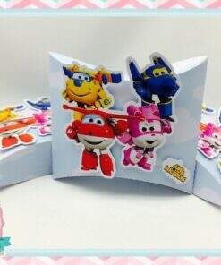 Caixa Travesseiro  Super Wings