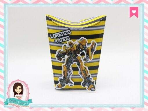 Caixa Travesseiro  Transformers