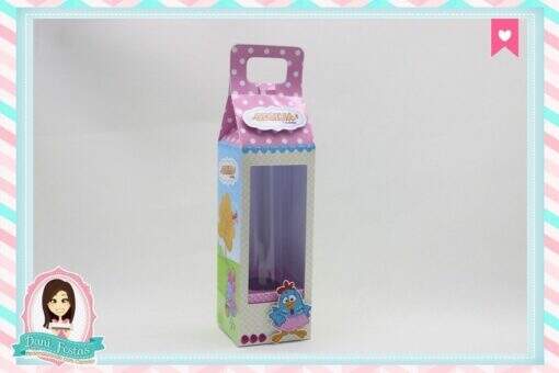 Caixa Tubete Galinha Pintadinha Rosa