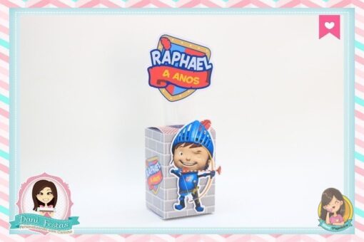 Caixa Tubete Mike The Knight - Imagem 2