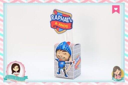 Caixa Tubete Mike The Knight - Imagem 3