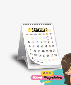 Calendário de Mesa Frases