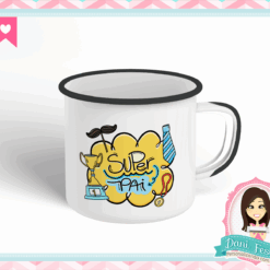 Caneca Esmaltada Dia dos Pais