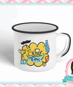Caneca Esmaltada Dia dos Pais