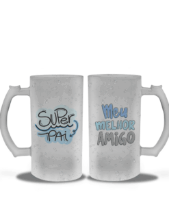 Caneca de Chopp Jateada Dia dos Pais