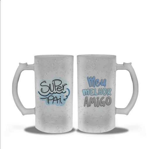 Caneca de Chopp Jateada Dia dos Pais