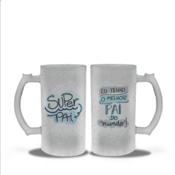 Caneca de Chopp Jateada Dia dos Pais