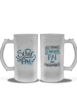 Caneca de Chopp Jateada Dia dos Pais