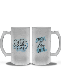 Caneca de Chopp Jateada Dia dos Pais