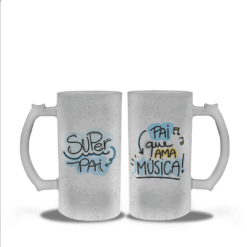 Caneca de Chopp Jateada Dia dos Pais