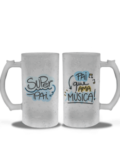 Caneca de Chopp Jateada Dia dos Pais