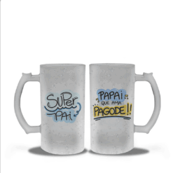 Caneca de Chopp Jateada Dia dos Pais