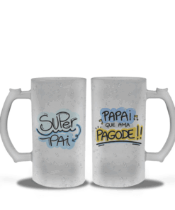 Caneca de Chopp Jateada Dia dos Pais