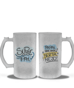 Caneca de Chopp Jateada Dia dos Pais