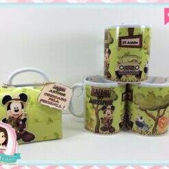Caneca Personalizada Safari do Mickey