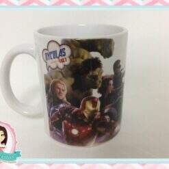 Caneca Plástica Super Heróis