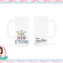 Caneca de Chopp Jateada Dia das Mães