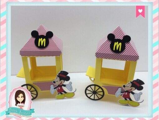 Carrinho de Pipoca - Circo do Mickey - Imagem 2