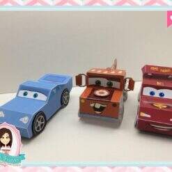 Carrinho Porta Guloseima Carros Disney