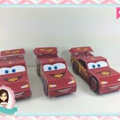 Alternative view of Carrinho Porta Guloseima Carros Disney