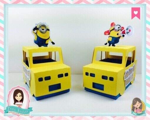 Carrinho Porta Guloseima Minions