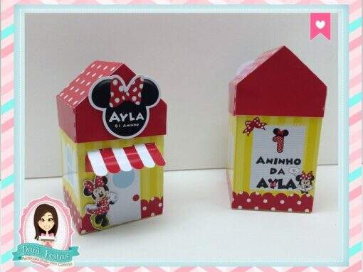 Casinha Minnie Vermelha - Imagem 2