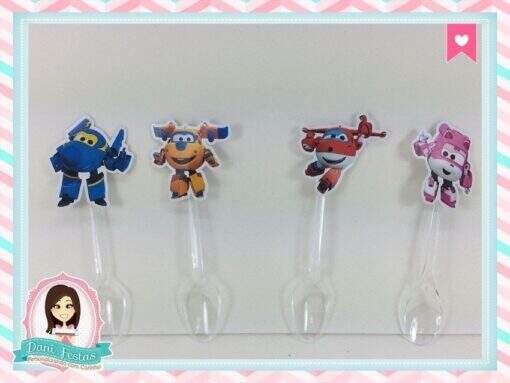 Colher Para Docinhos  Super Wings
