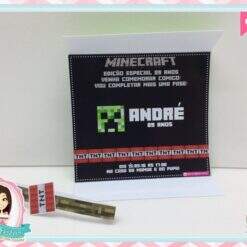 Alternative view of Convite  Minecraft