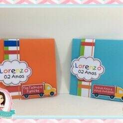 Convite Pop Up Meios de Transportes