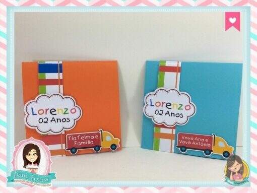 Convite Pop Up Meios de Transportes - Imagem 4