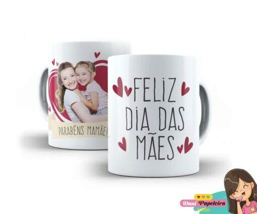 Caneca Personalizada Dia das Mães