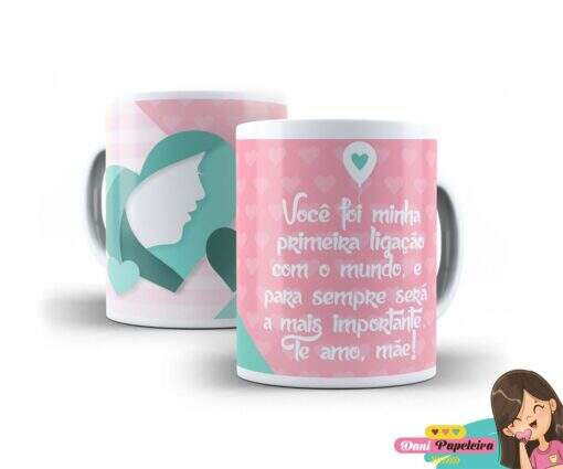 Caneca Personalizada Dia das Mães