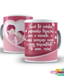 Caneca Personalizada Dia das Mães