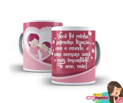 Caneca Personalizada Dia das Mães