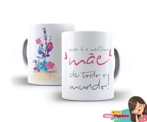 Caneca Personalizada Dia das Mães