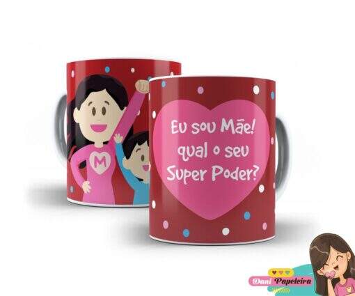 Caneca Personalizada Dia das Mães