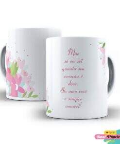 Caneca Personalizada Dia das Mães