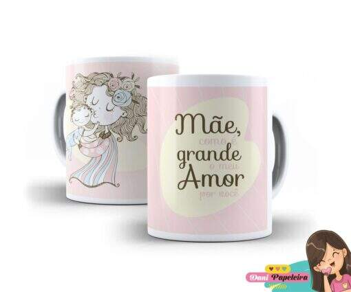 Caneca Personalizada Dia das Mães