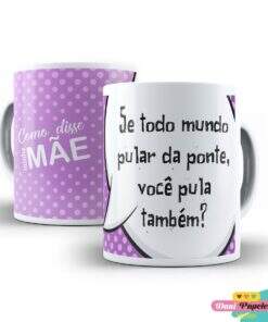 Caneca Personalizada Dia das Mães