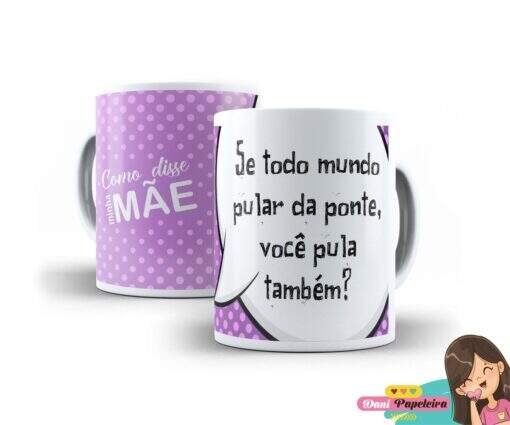 Caneca Personalizada Dia das Mães